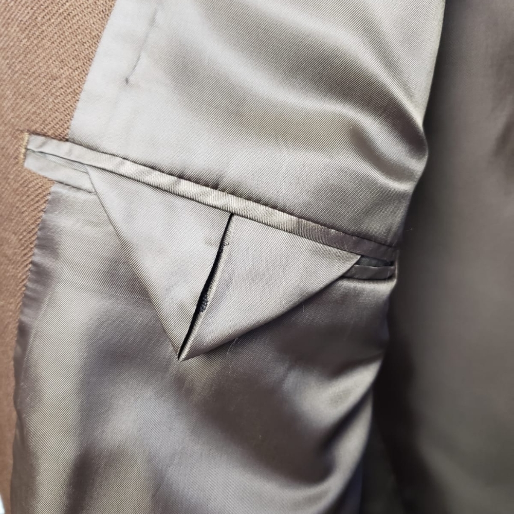 Stafford Signature Brown Sport's Coat - Picture 12 of 12